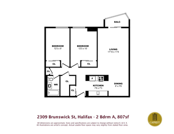 Apartments for Rent in Halifax - Harbour View Apartments - CanadaRentalGuide.com